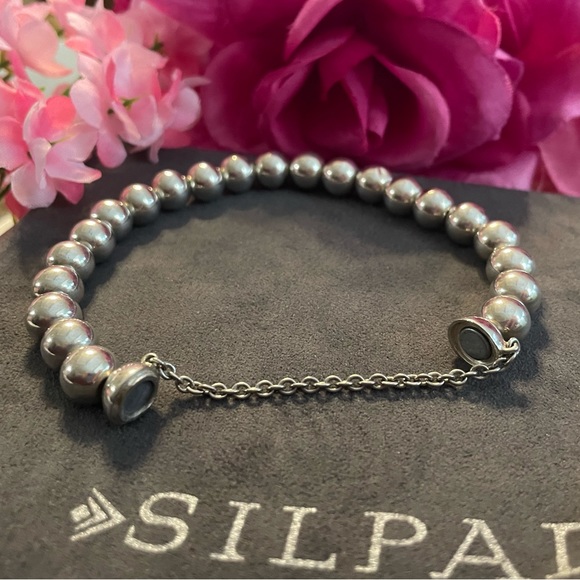 Silpada Bead Sterling Silver ‘Abundance’ Bracelet B2899 - Picture 12 of 16